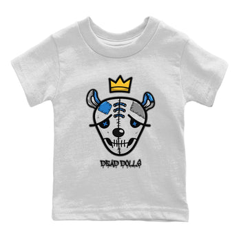 Jordan 1 True Blue Sneaker Match Tees Dead Dolls Face Sneaker Tees Jordan 1 True Blue Sneaker Release Tees Kids Shirts
