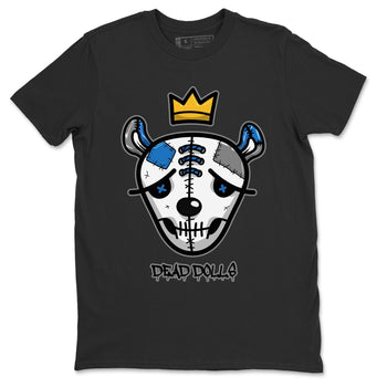 Jordan 1 True Blue Sneaker Match Tees Dead Dolls Face Sneaker Tees Jordan 1 True Blue Sneaker Release Tees Unisex Shirts
