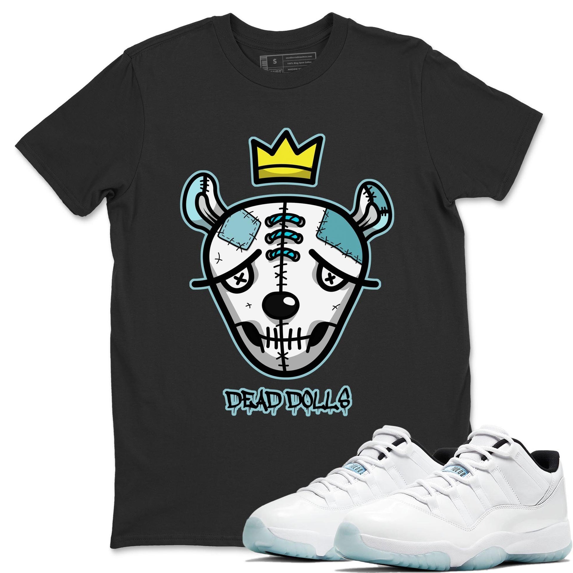 Jordan 11 Legend Blue Sneaker Match Tees Dead Dolls Face Sneaker Tees Jordan 11 Legend Blue Sneaker Release Tees Unisex Shirts
