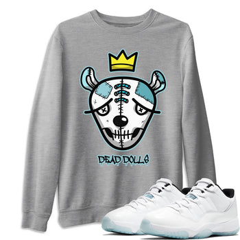 Jordan 11 Legend Blue Sneaker Match Tees Dead Dolls Face Sneaker Tees Jordan 11 Legend Blue Sneaker Release Tees Unisex Shirts