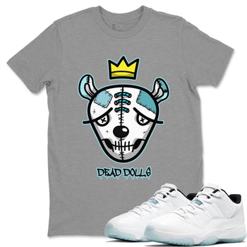 Jordan 11 Legend Blue Sneaker Match Tees Dead Dolls Face Sneaker Tees Jordan 11 Legend Blue Sneaker Release Tees Unisex Shirts