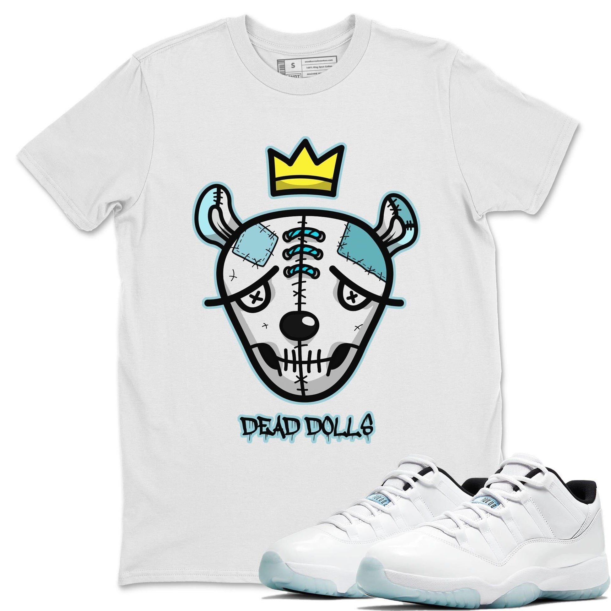 Jordan 11 Legend Blue Sneaker Match Tees Dead Dolls Face Sneaker Tees Jordan 11 Legend Blue Sneaker Release Tees Unisex Shirts