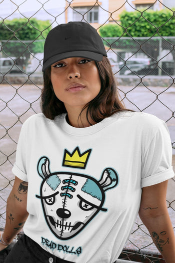 Jordan 11 Legend Blue Sneaker Match Tees Dead Dolls Face Sneaker Tees Jordan 11 Legend Blue Sneaker Release Tees Unisex Shirts