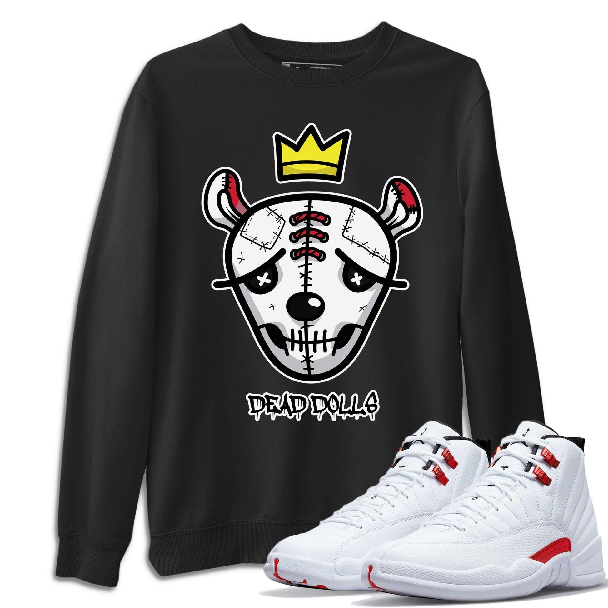Jordan 12 Twist Sneaker Match Tees Dead Dolls Face Sneaker Tees Jordan 12 Twist Sneaker Release Tees Unisex Shirts