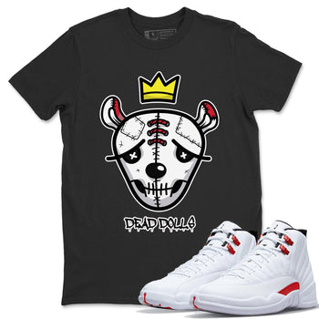 Jordan 12 Twist Sneaker Match Tees Dead Dolls Face Sneaker Tees Jordan 12 Twist Sneaker Release Tees Unisex Shirts
