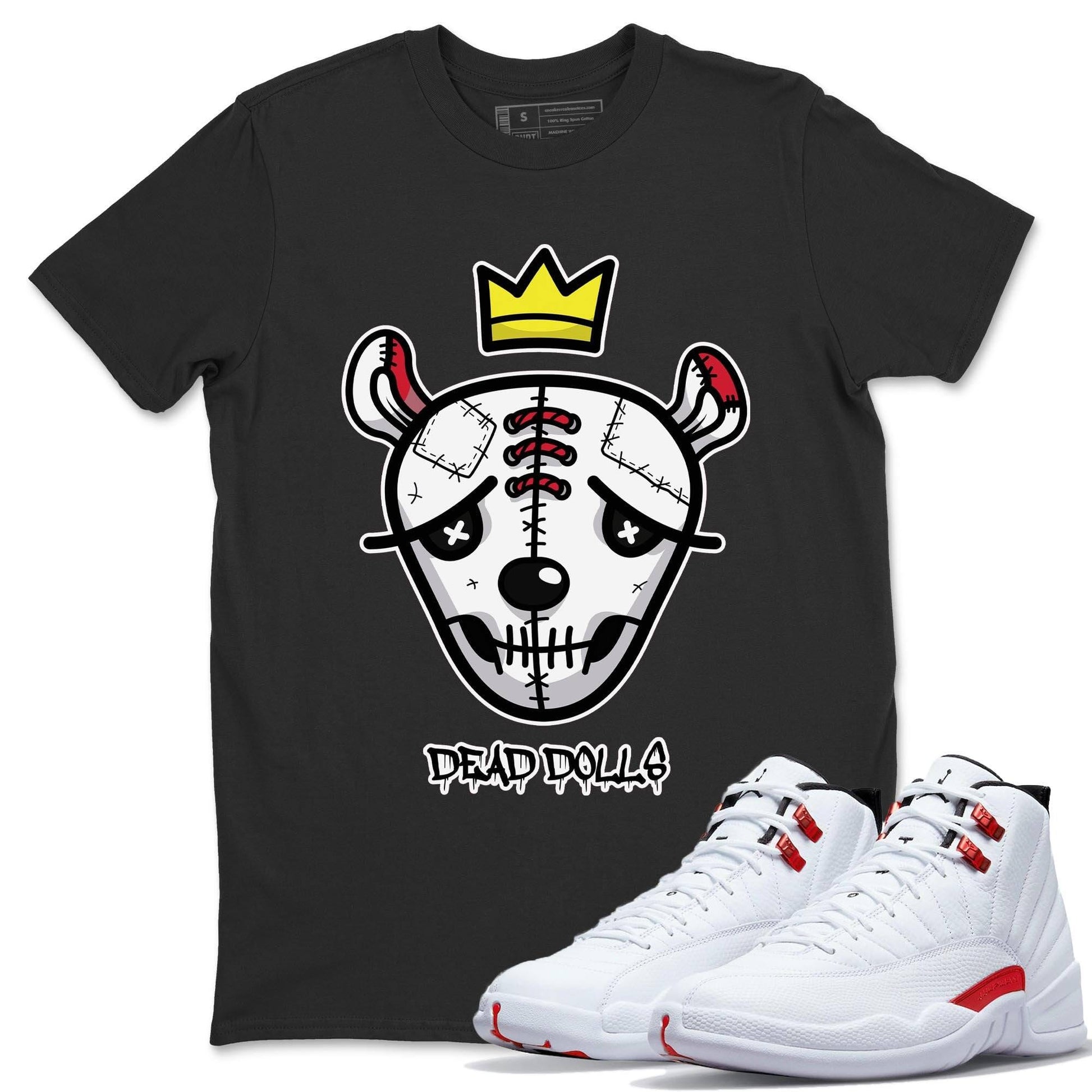 Jordan 12 Twist Sneaker Match Tees Dead Dolls Face Sneaker Tees Jordan 12 Twist Sneaker Release Tees Unisex Shirts