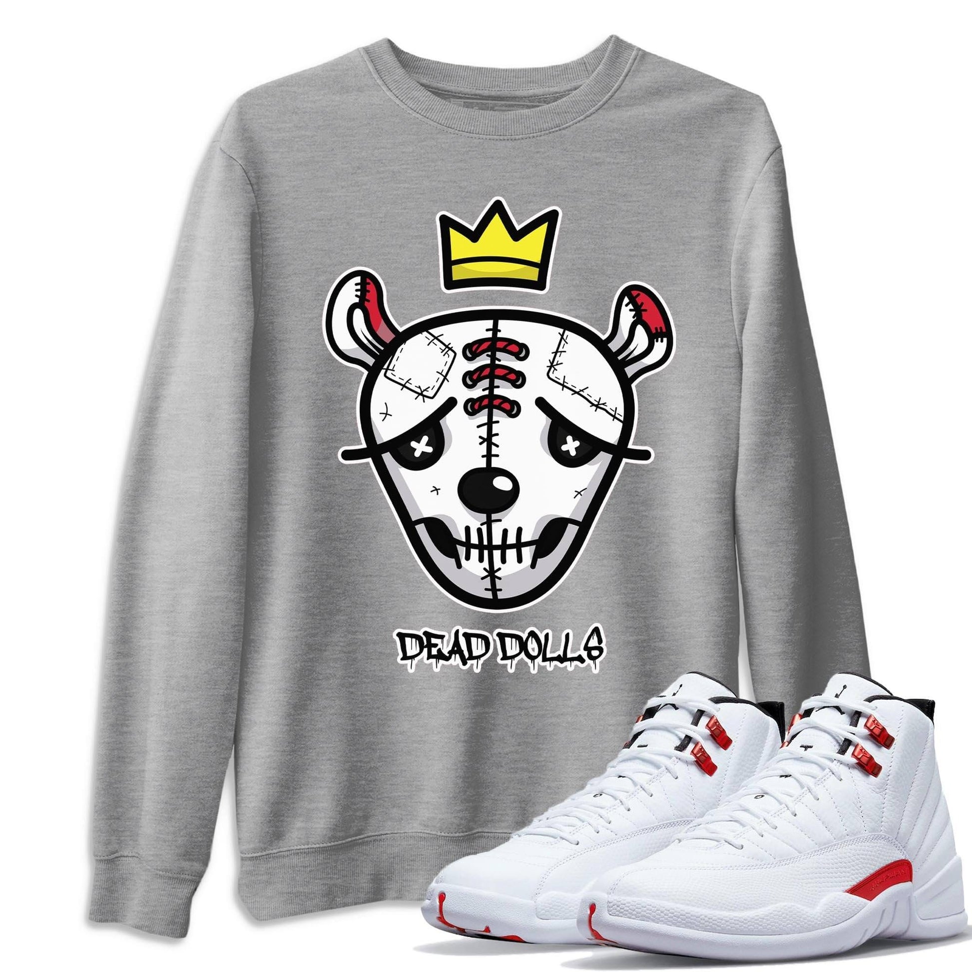 Jordan 12 Twist Sneaker Match Tees Dead Dolls Face Sneaker Tees Jordan 12 Twist Sneaker Release Tees Unisex Shirts