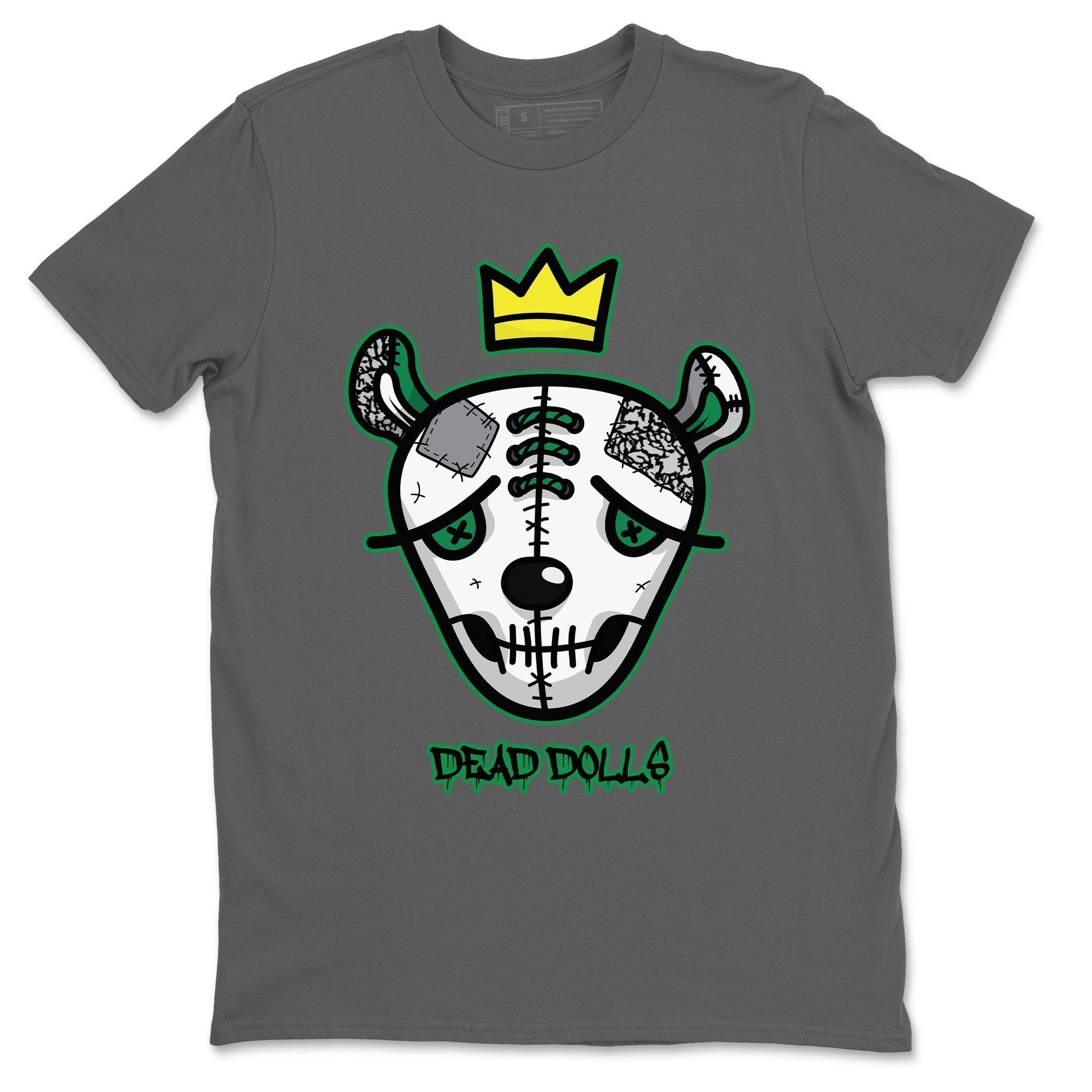 Jordan 3 Pine Green Sneaker Match Tees Dead Dolls Face Sneaker Tees Jordan 3 Pine Green Sneaker Release Tees Unisex Shirts