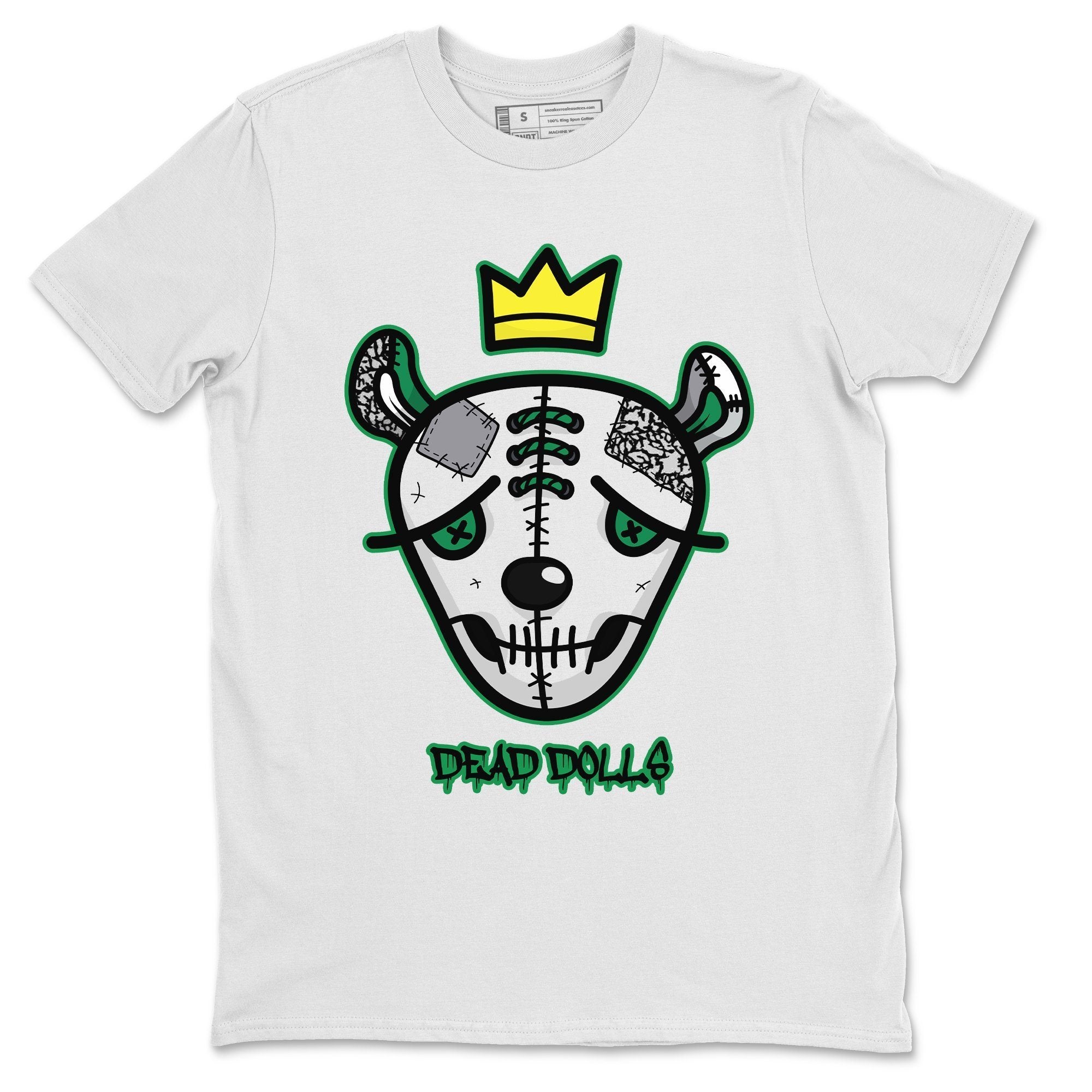 Jordan 3 Pine Green Sneaker Match Tees Dead Dolls Face Sneaker Tees Jordan 3 Pine Green Sneaker Release Tees Unisex Shirts