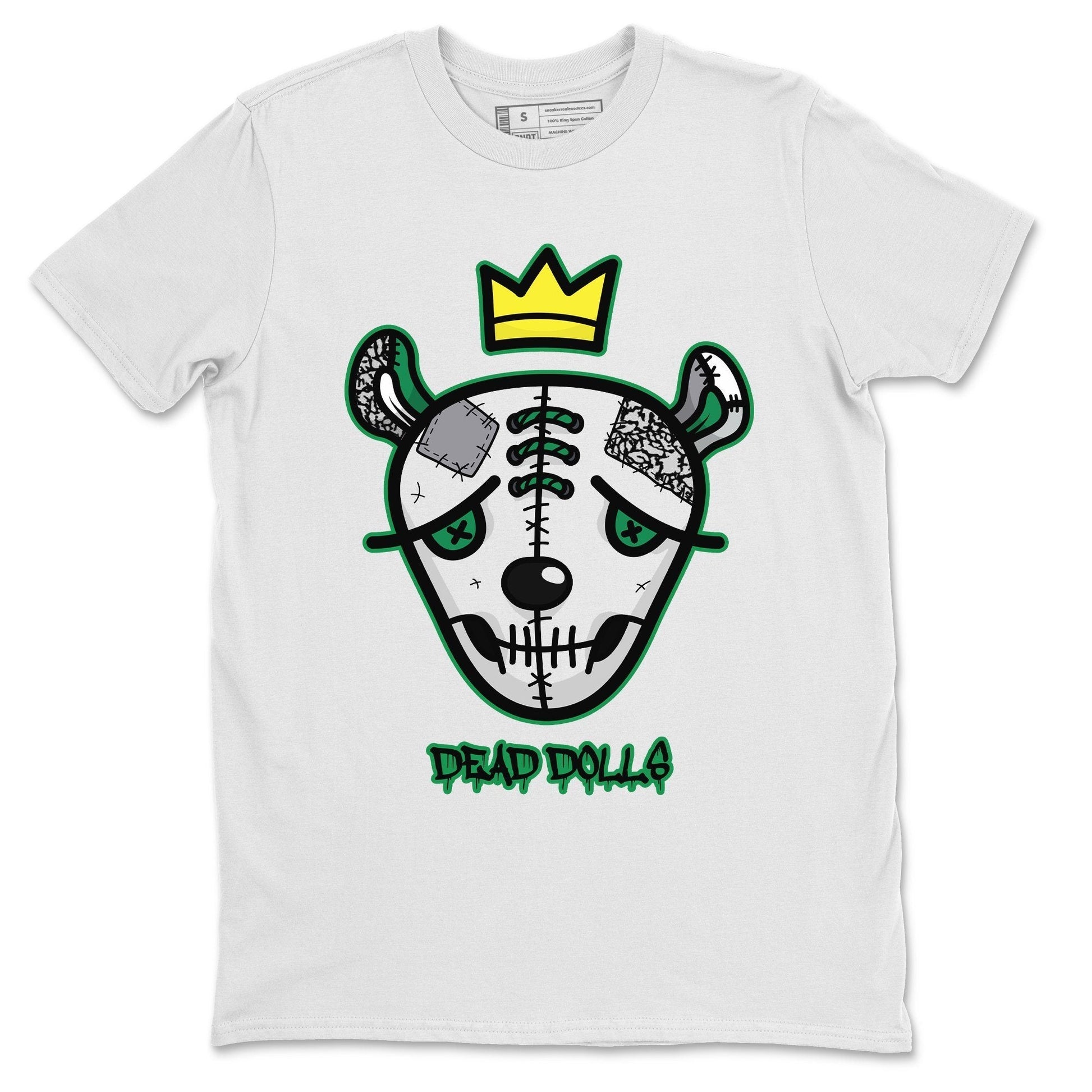 Jordan 3 Pine Green Sneaker Match Tees Dead Dolls Face Sneaker Tees Jordan 3 Pine Green Sneaker Release Tees Unisex Shirts