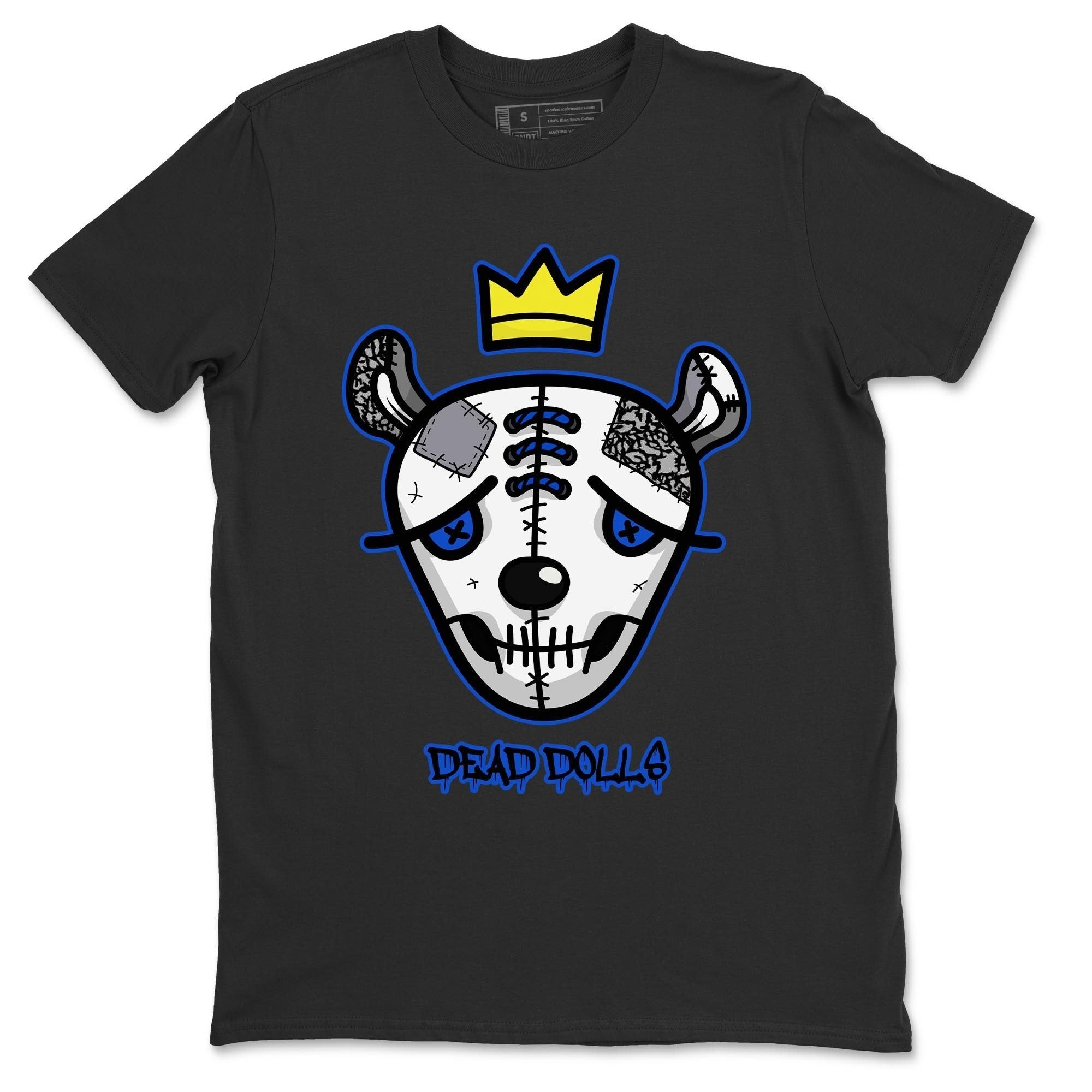 Jordan 3 Racer Blue Sneaker Match Tees Dead Dolls Face Sneaker Tees Jordan 3 Racer Blue Sneaker Release Tees Unisex Shirts
