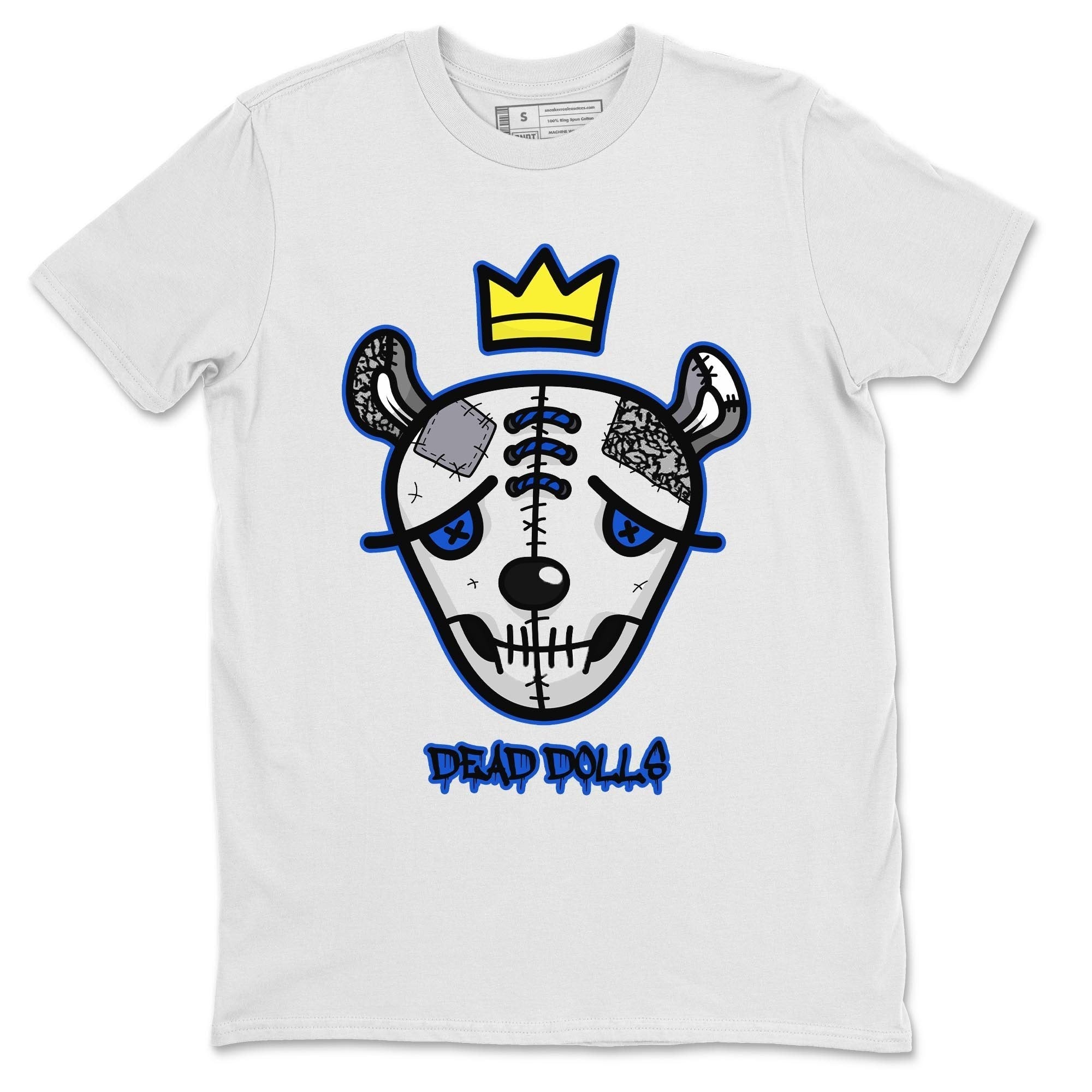 Jordan 3 Racer Blue Sneaker Match Tees Dead Dolls Face Sneaker Tees Jordan 3 Racer Blue Sneaker Release Tees Unisex Shirts