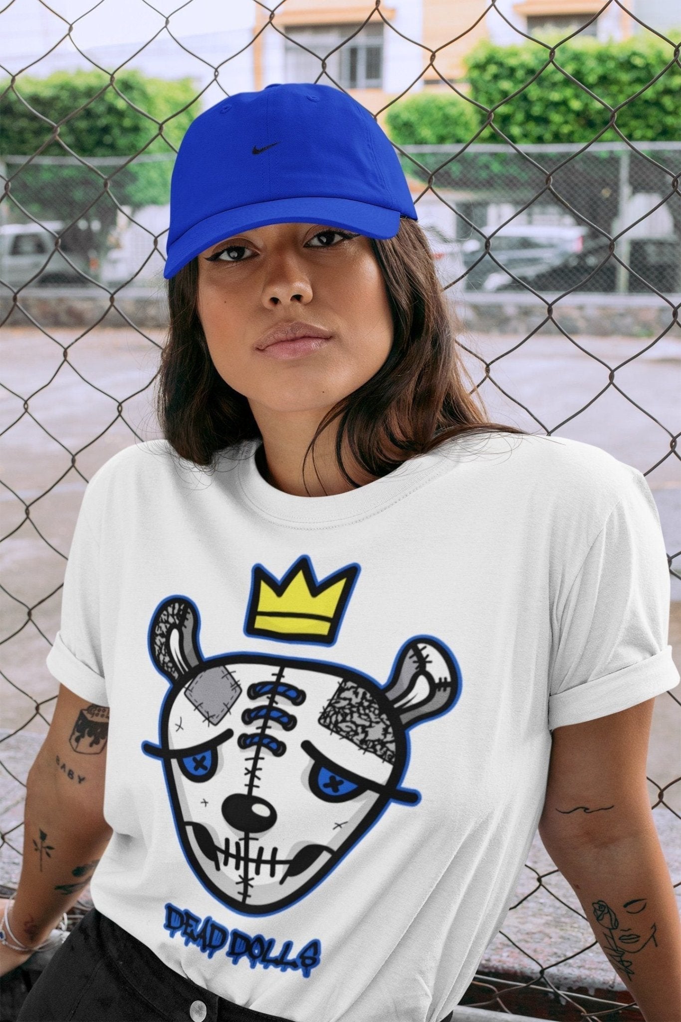 Jordan 3 Racer Blue Sneaker Match Tees Dead Dolls Face Sneaker Tees Jordan 3 Racer Blue Sneaker Release Tees Unisex Shirts