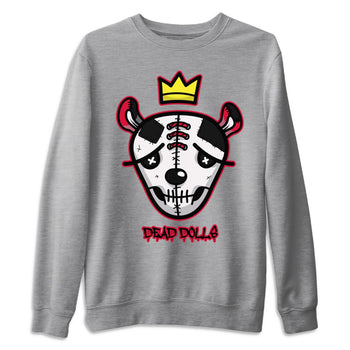 Jordan 4 Red Thunder Sneaker Match Tees Dead Dolls Face Sneaker Tees Jordan 4 Red Thunder Sneaker Release Tees Unisex Shirts