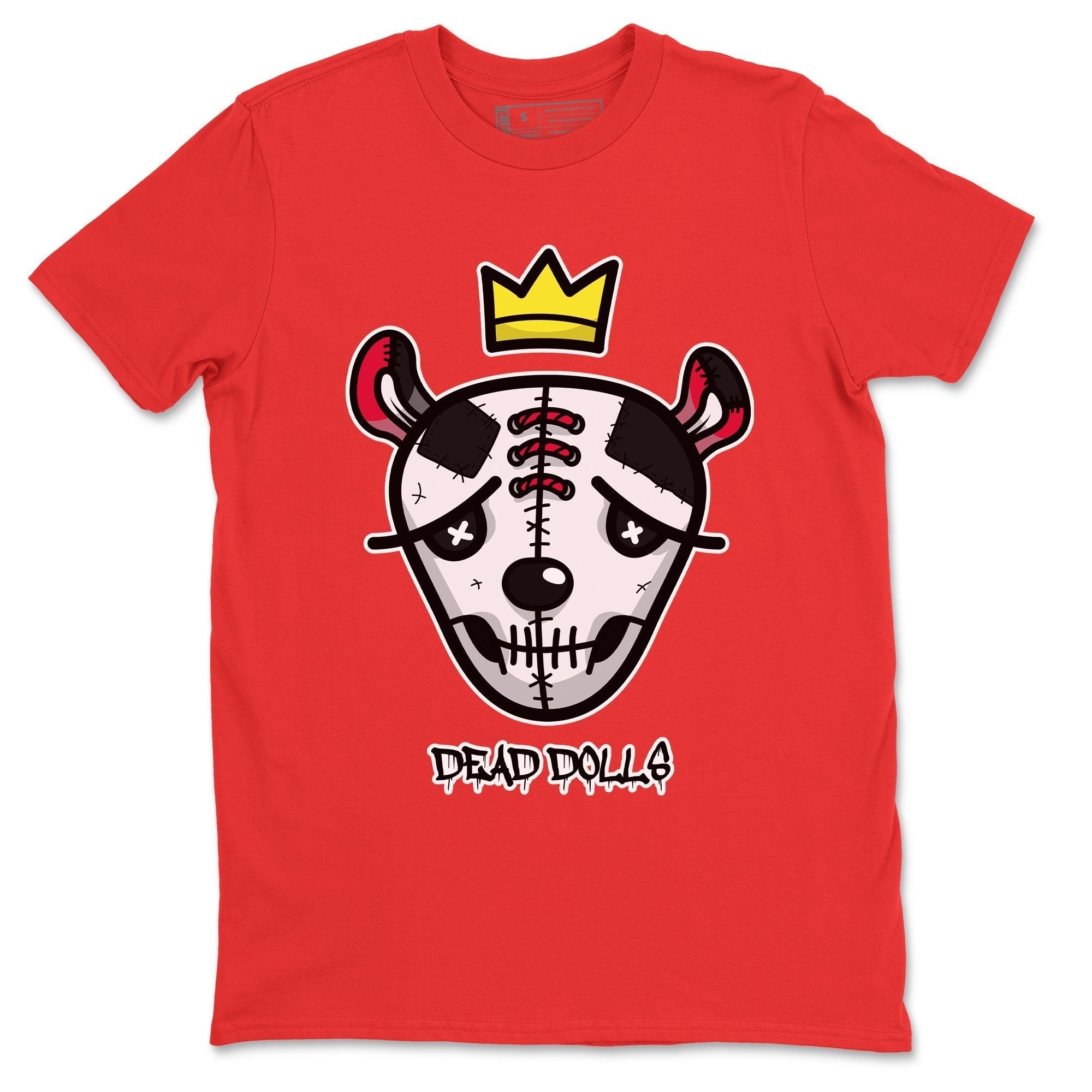 Jordan 4 Red Thunder Sneaker Match Tees Dead Dolls Face Sneaker Tees Jordan 4 Red Thunder Sneaker Release Tees Unisex Shirts