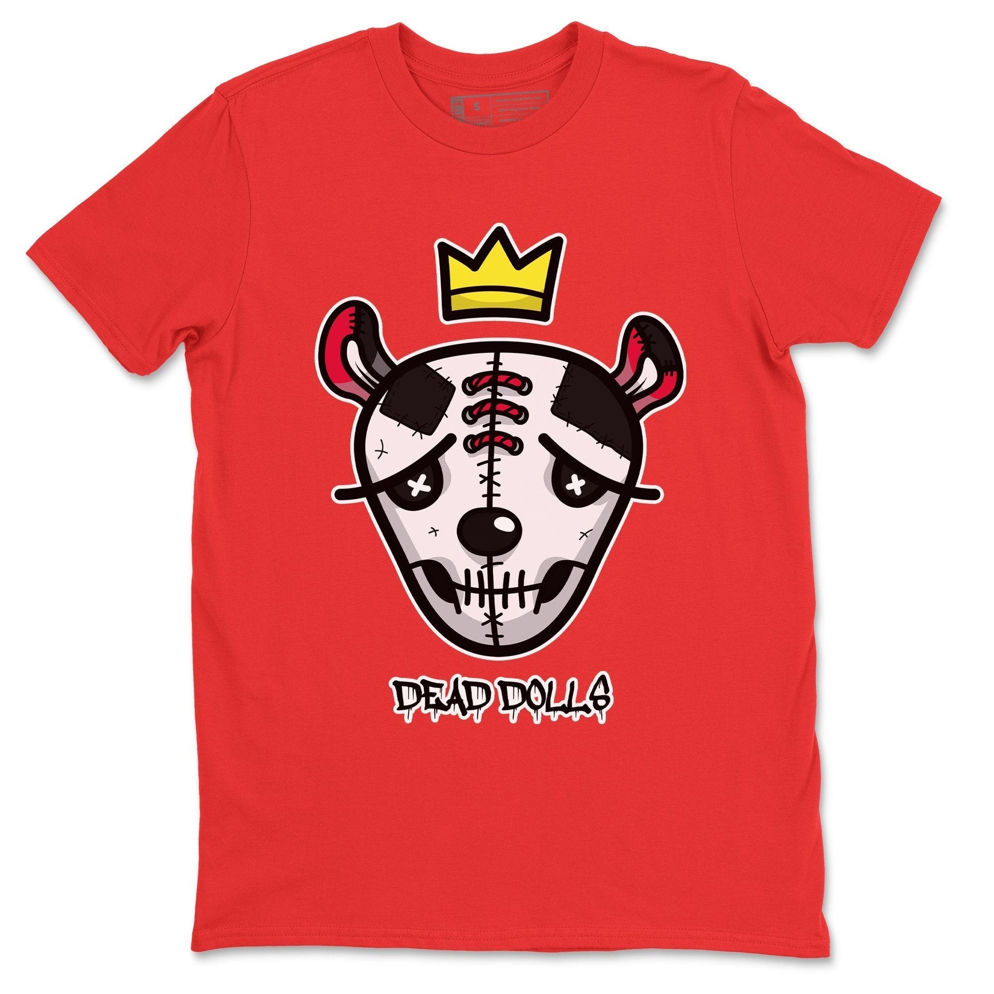 Jordan 4 Red Thunder Sneaker Match Tees Dead Dolls Face Sneaker Tees Jordan 4 Red Thunder Sneaker Release Tees Unisex Shirts