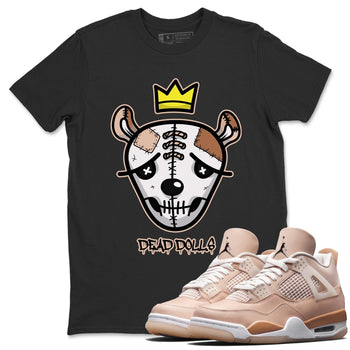 Jordan 4 Shimmer Sneaker Match Tees Dead Dolls Face Sneaker Tees Jordan 4 Shimmer Sneaker Release Tees Unisex Shirts