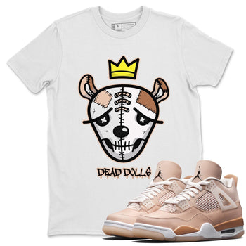 Jordan 4 Shimmer Sneaker Match Tees Dead Dolls Face Sneaker Tees Jordan 4 Shimmer Sneaker Release Tees Unisex Shirts