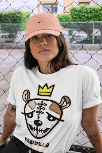 Jordan 4 Shimmer Sneaker Match Tees Dead Dolls Face Sneaker Tees Jordan 4 Shimmer Sneaker Release Tees Unisex Shirts