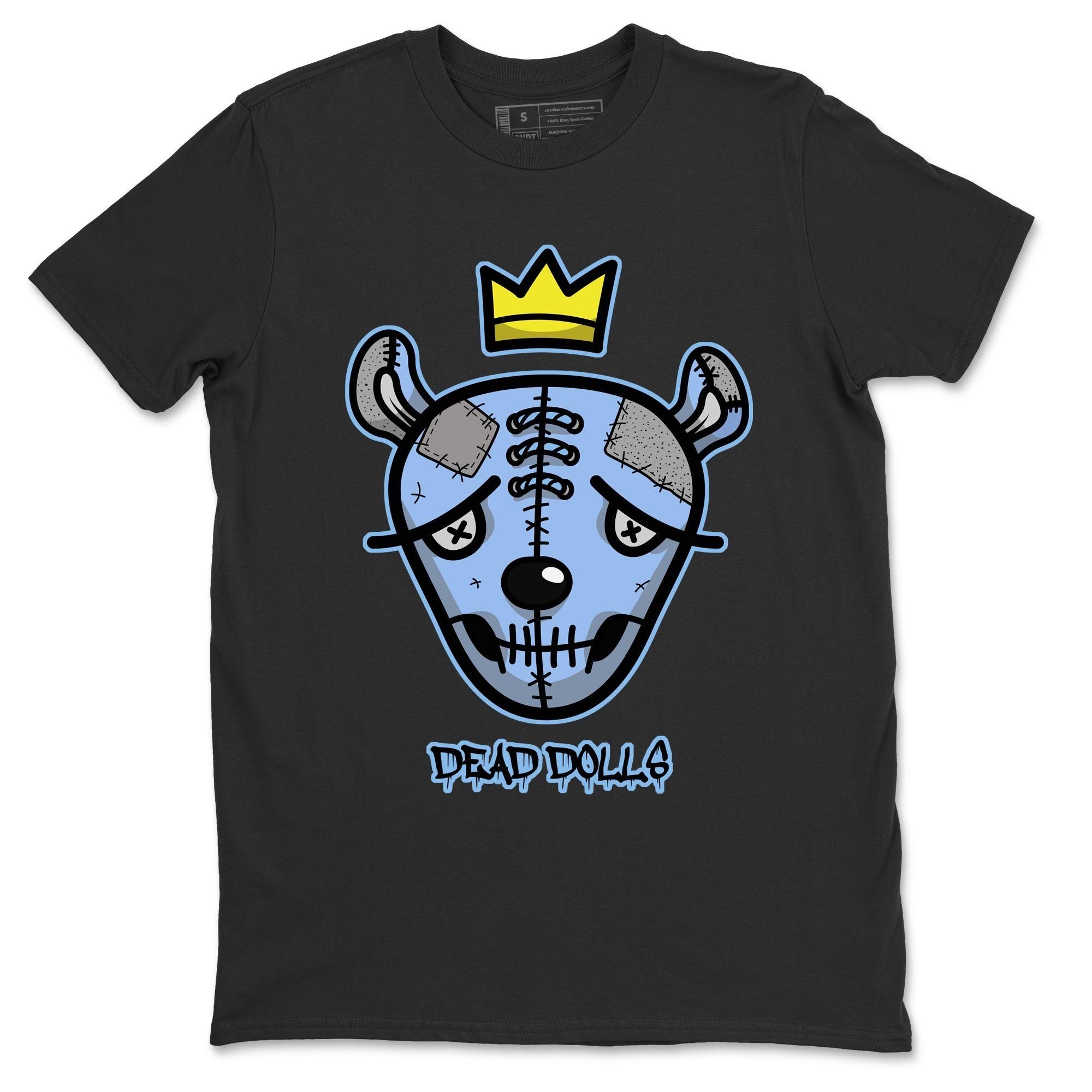 Jordan 4 University Blue Sneaker Match Tees Dead Dolls Face Sneaker Tees Jordan 4 University Blue Sneaker Release Tees Unisex Shirts