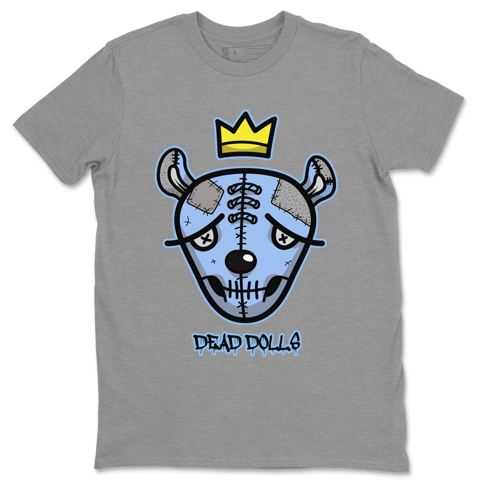 Jordan 4 University Blue Sneaker Match Tees Dead Dolls Face Sneaker Tees Jordan 4 University Blue Sneaker Release Tees Unisex Shirts