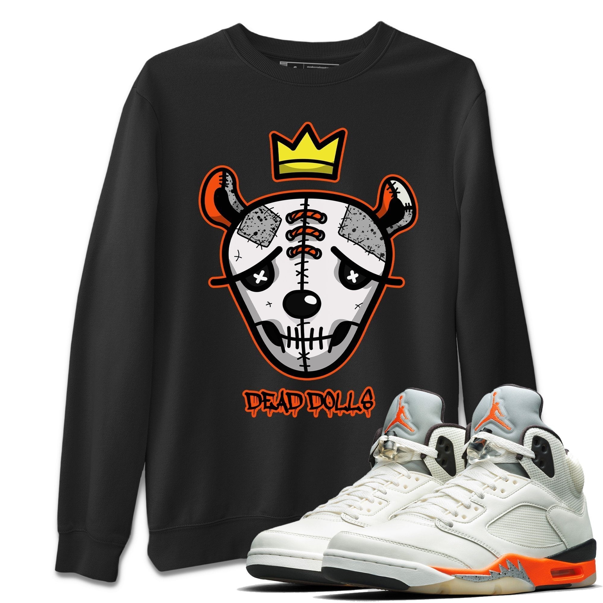 Jordan 5 Shattered Backboard Sneaker Match Tees Dead Dolls Face Sneaker Tees Jordan 5 Shattered Backboard Sneaker Release Tees Unisex Shirts
