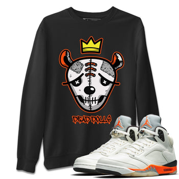 Jordan 5 Shattered Backboard Sneaker Match Tees Dead Dolls Face Sneaker Tees Jordan 5 Shattered Backboard Sneaker Release Tees Unisex Shirts