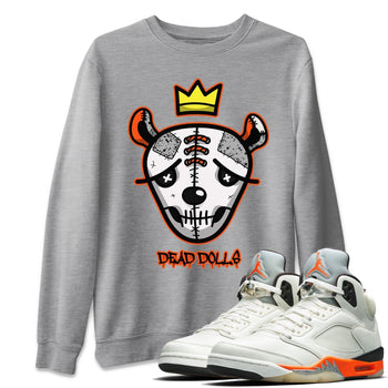 Jordan 5 Shattered Backboard Sneaker Match Tees Dead Dolls Face Sneaker Tees Jordan 5 Shattered Backboard Sneaker Release Tees Unisex Shirts