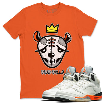 Jordan 5 Shattered Backboard Sneaker Match Tees Dead Dolls Face Sneaker Tees Jordan 5 Shattered Backboard Sneaker Release Tees Unisex Shirts