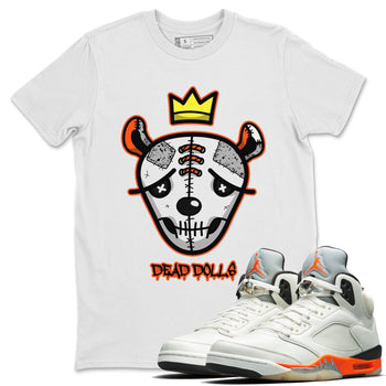 Jordan 5 Shattered Backboard Sneaker Match Tees Dead Dolls Face Sneaker Tees Jordan 5 Shattered Backboard Sneaker Release Tees Unisex Shirts