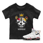 Jordan 7 Cardinal Sneaker Match Tees Dead Dolls Face Sneaker Tees Jordan 7 Cardinal Sneaker Release Tees Kids Shirts