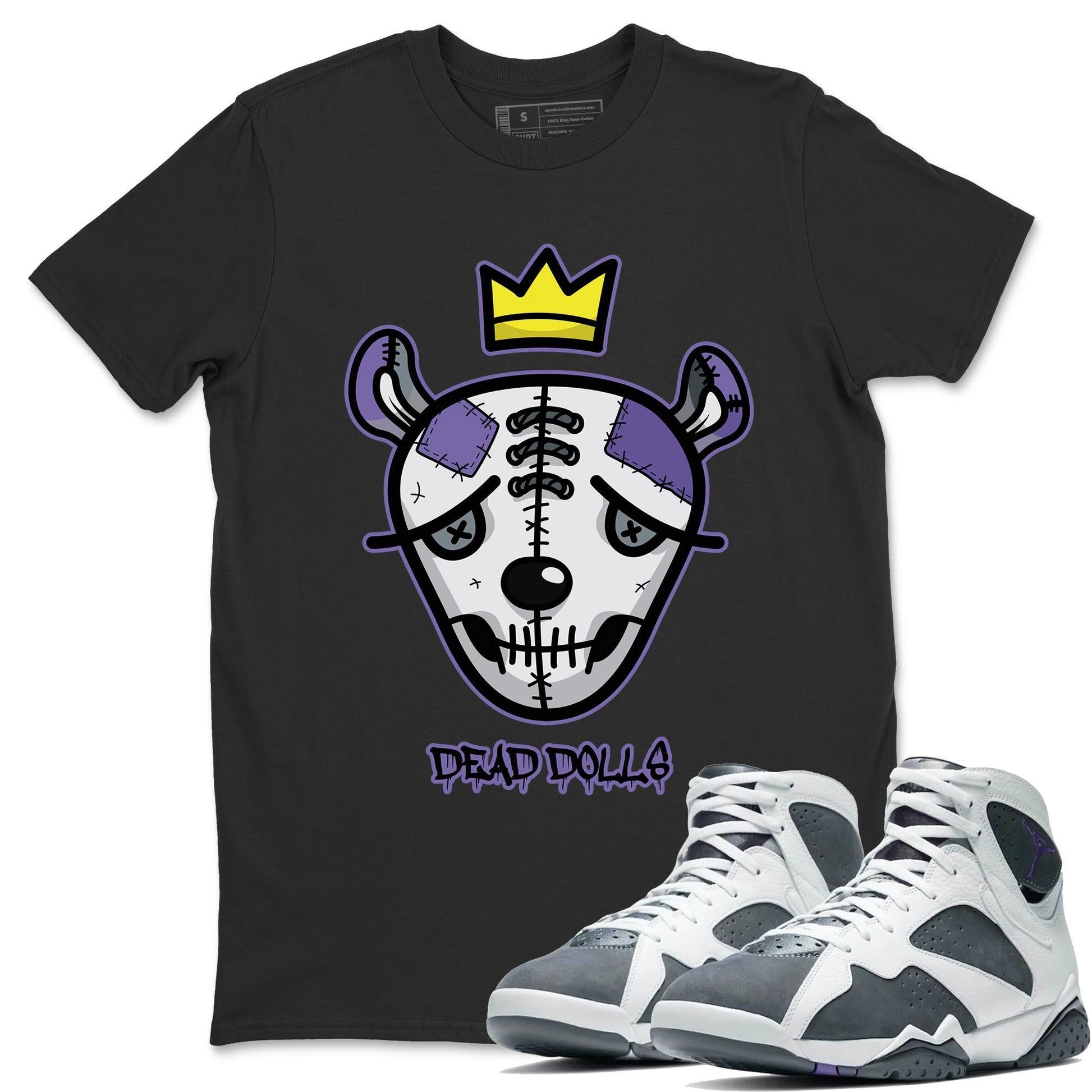 Jordan 7 Flint Sneaker Match Tees Dead Dolls Face Sneaker Tees Jordan 7 Flint Sneaker Release Tees Unisex Shirts