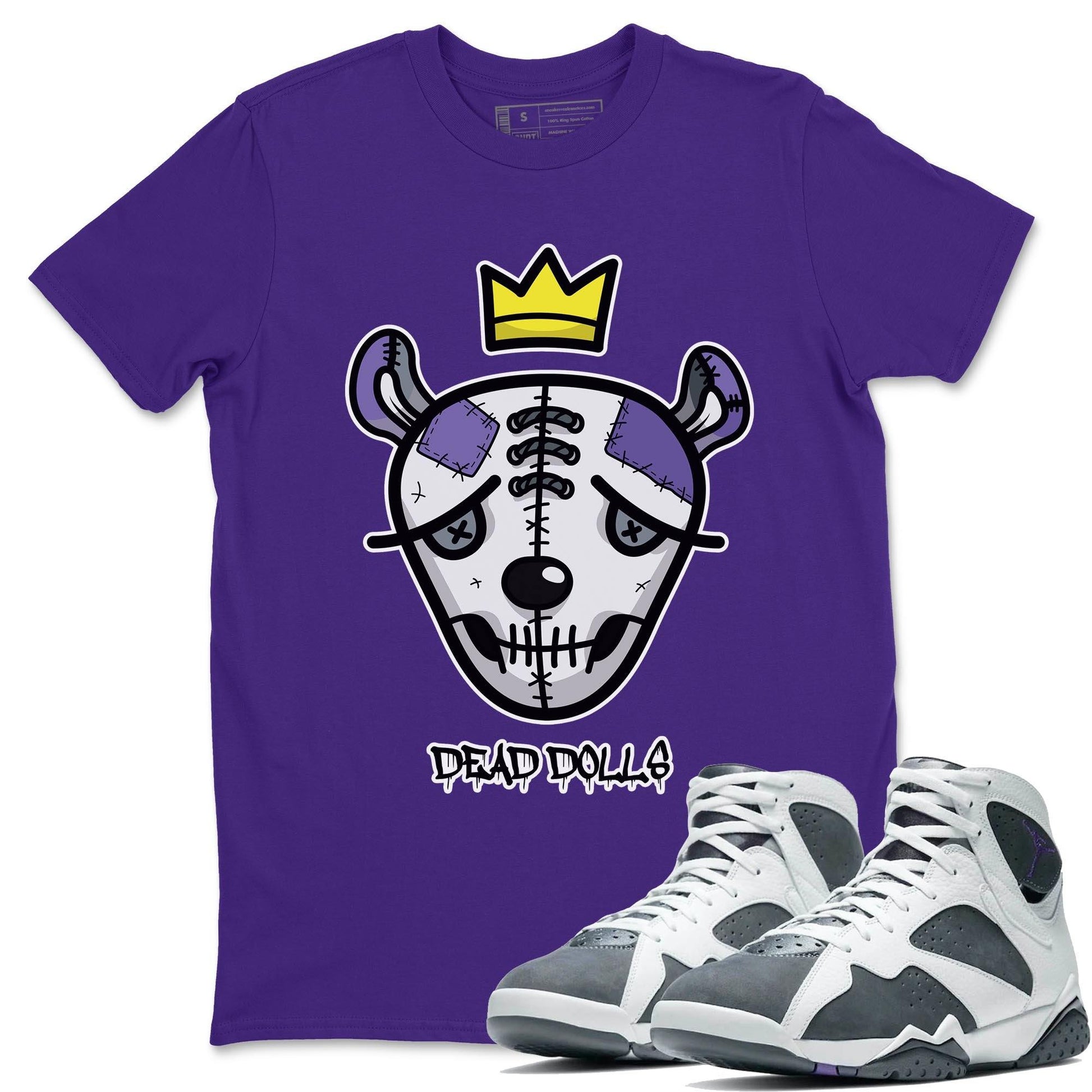 Jordan 7 Flint Sneaker Match Tees Dead Dolls Face Sneaker Tees Jordan 7 Flint Sneaker Release Tees Unisex Shirts