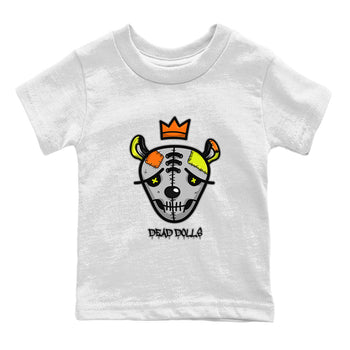 Nike Dunk Mid Premium shirt to match jordans Dead Dolls Face sneaker tees Nike Dunk Mid Halloween SNRT Sneaker Tees Sneaker Matching Clothing Brand Baby Toddler White 2 T-Shirt