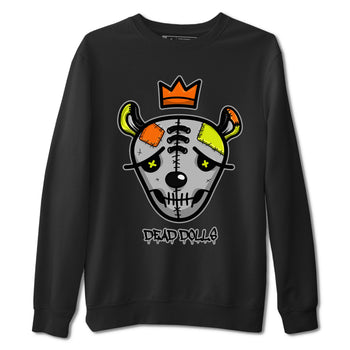 Nike Dunk Mid Premium shirt to match jordans Dead Dolls Face sneaker tees Nike Dunk Mid Halloween SNRT Sneaker Tees Sneaker Matching Clothing Brand Unisex Sneaker Tee Black 2 T-Shirt