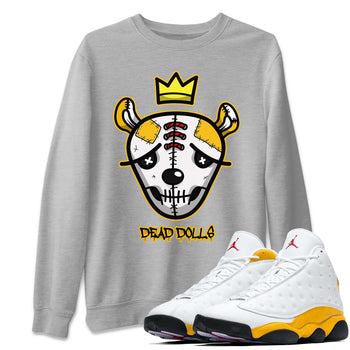 Jordan 13 Del Sol Sneaker Match Tees Dead Dolls Face Sneaker Tees Jordan 13 Del Sol Sneaker Release Tees Unisex Shirts