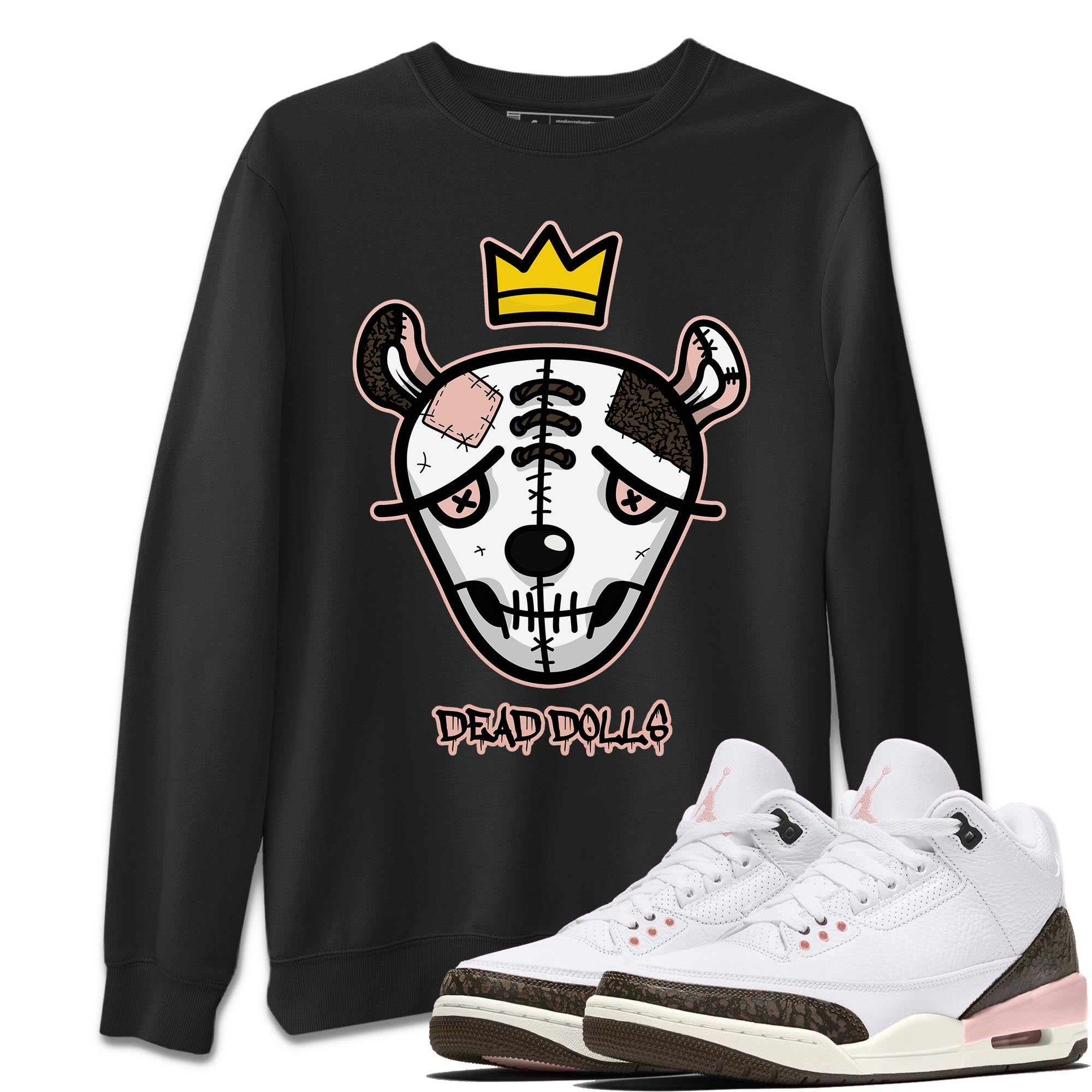 Jordan 3 Atmosphere Sneaker Match Tees Dead Dolls Face Sneaker Tees Jordan 3 Atmosphere Sneaker Release Tees Unisex Shirts