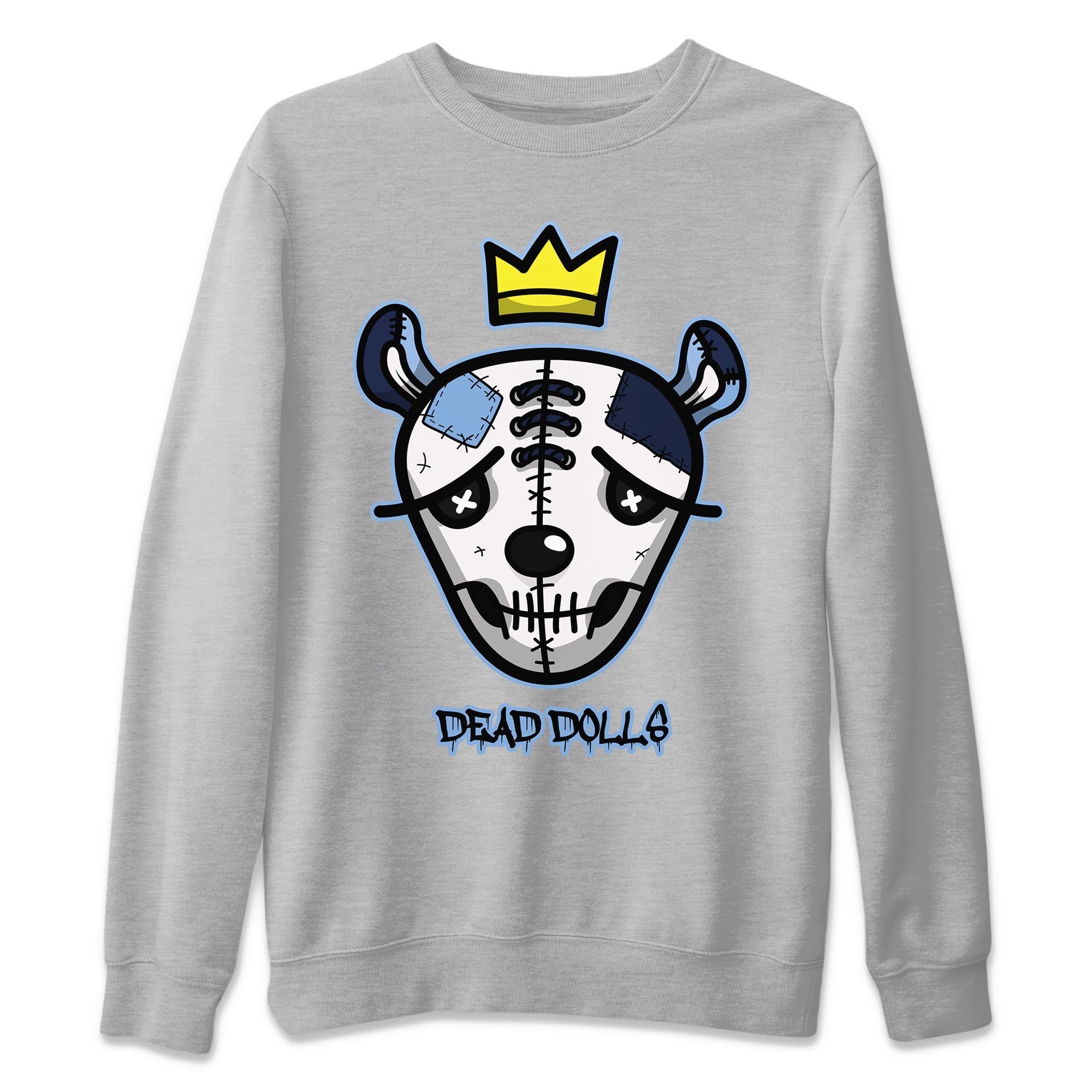 Jordan 6 UNC Sneaker Match Tees Dead Dolls Face Sneaker Tees Jordan 6 UNC Sneaker Release Tees Unisex Shirts