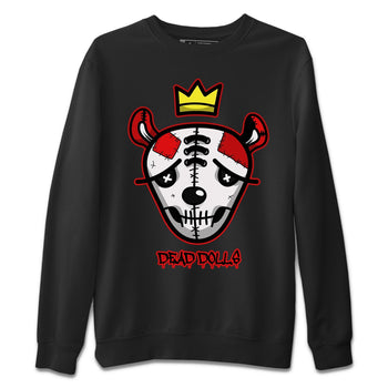 Jordan 9 Chile Red Sneaker Match Tees Dead Dolls Face Sneaker Tees Jordan 9 Chile Red Sneaker Release Tees Unisex Shirts
