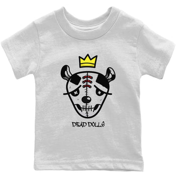 Jordan 12 Playoffs Sneaker Match Tees Dead Dolls Face Sneaker Tees Jordan 12 Playoffs Sneaker Release Tees Kids Shirts