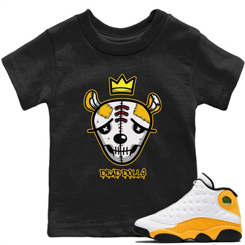 Jordan 13 Del Sol Sneaker Match Tees Dead Dolls Face Sneaker Tees Jordan 13 Del Sol Sneaker Release Tees Kids Shirts