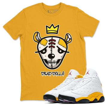 Jordan 13 Del Sol Sneaker Match Tees Dead Dolls Face Sneaker Tees Jordan 13 Del Sol Sneaker Release Tees Unisex Shirts