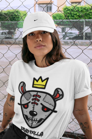 Jordan 4 Infrared Sneaker Match Tees Dead Dolls Face Sneaker Tees Jordan 4 Infrared Sneaker Release Tees Unisex Shirts