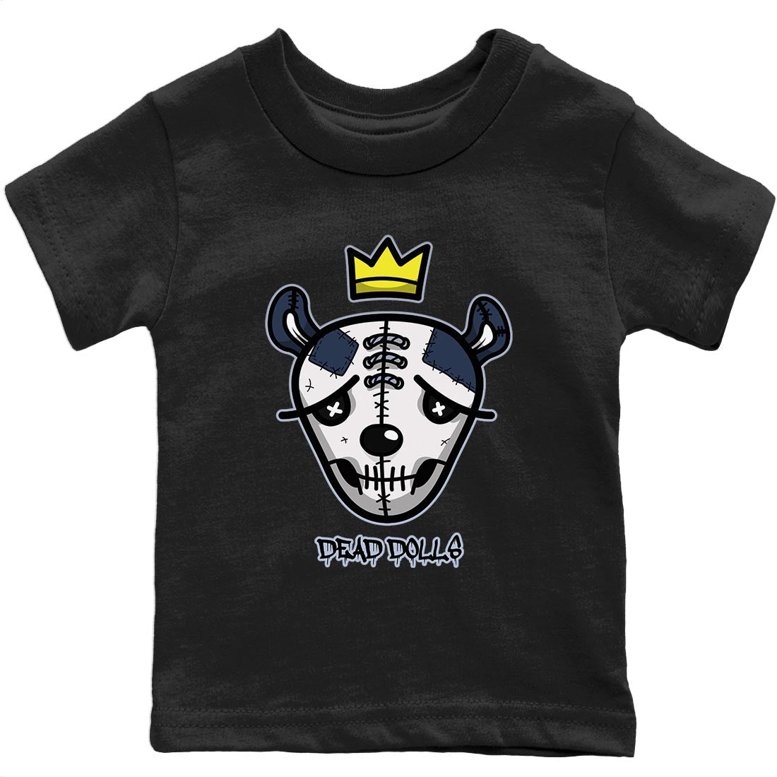Jordan 6 Midnight Navy Sneaker Match Tees Dead Dolls Face Sneaker Tees Jordan 6 Midnight Navy Sneaker Release Tees Kids Shirts