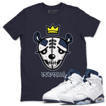 Jordan 6 Midnight Navy Sneaker Match Tees Dead Dolls Face Sneaker Tees Jordan 6 Midnight Navy Sneaker Release Tees Unisex Shirts