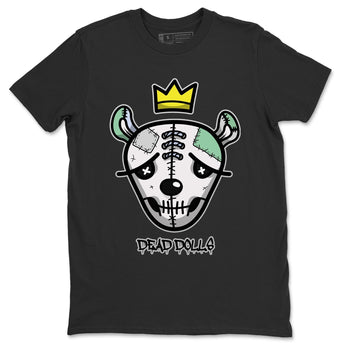 Jordan 6 Mint Foam Sneaker Match Tees Dead Dolls Face Sneaker Tees Jordan 6 Mint Foam Sneaker Release Tees Unisex Shirts