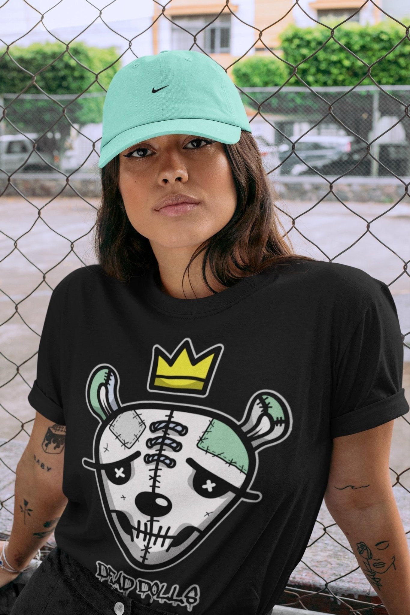 Jordan 6 Mint Foam Sneaker Match Tees Dead Dolls Face Sneaker Tees Jordan 6 Mint Foam Sneaker Release Tees Unisex Shirts