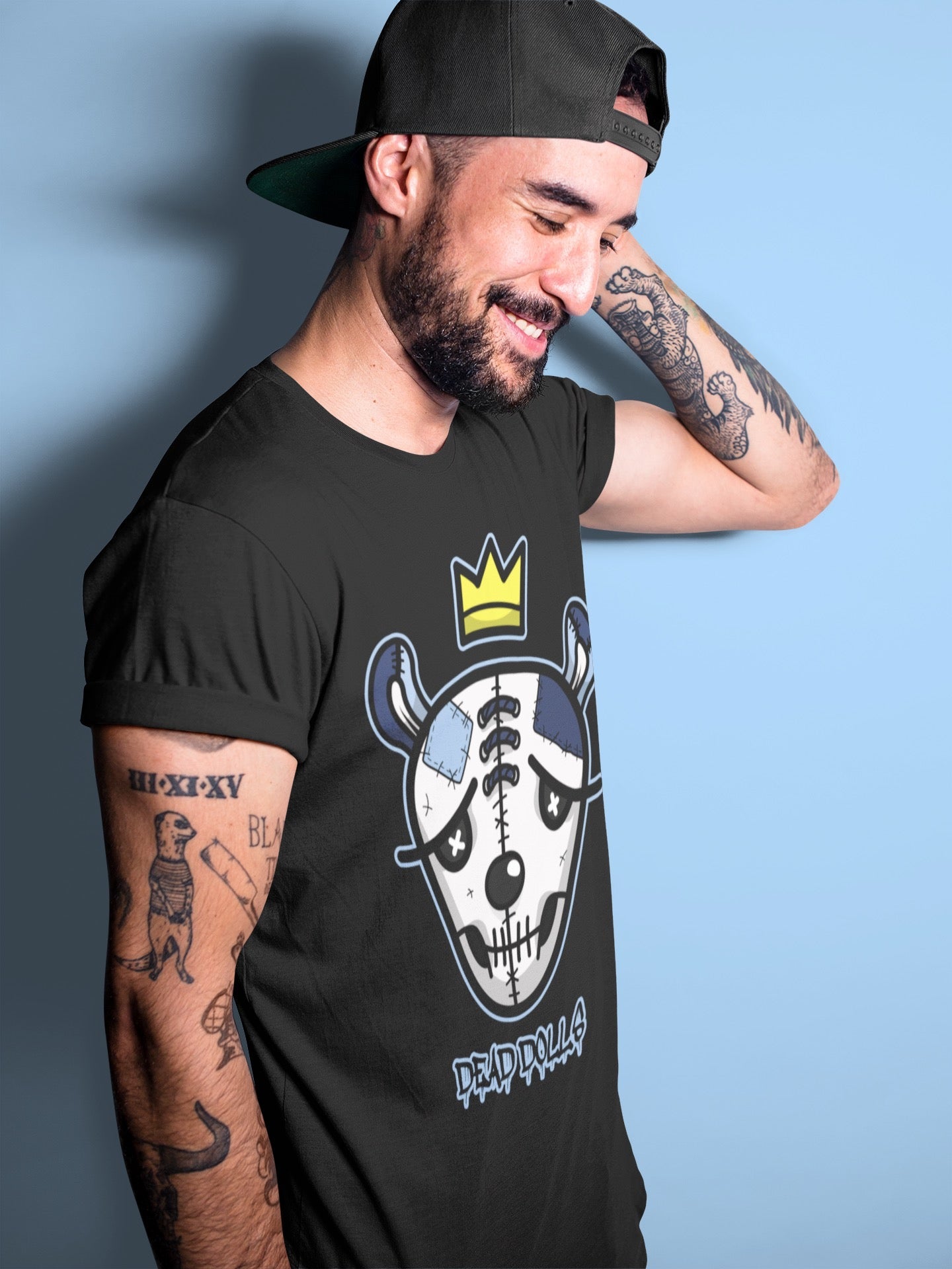 Jordan 6 UNC Sneaker Match Tees Dead Dolls Face Sneaker Tees Jordan 6 UNC Sneaker Release Tees Unisex Shirts