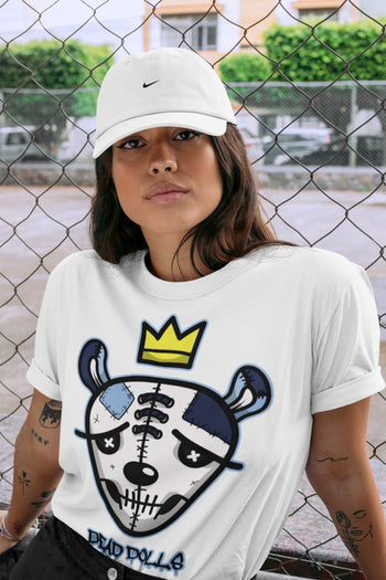 Jordan 6 UNC Sneaker Match Tees Dead Dolls Face Sneaker Tees Jordan 6 UNC Sneaker Release Tees Unisex Shirts
