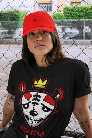 Jordan 9 Chile Red Sneaker Match Tees Dead Dolls Face Sneaker Tees Jordan 9 Chile Red Sneaker Release Tees Unisex Shirts
